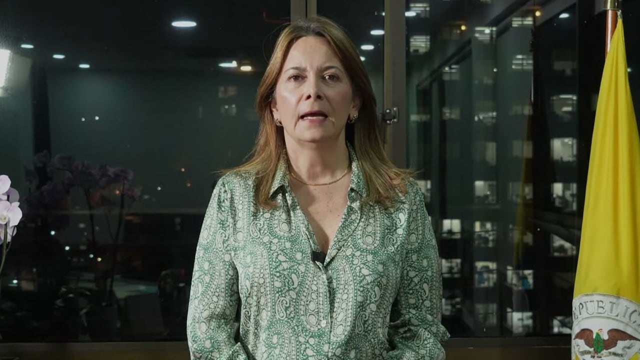 Ana María Vesga, ministra de Salud.