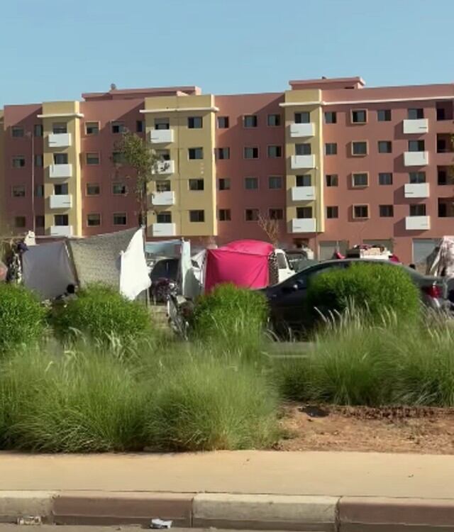 Así se ven las carpas alrededor de Marrakech