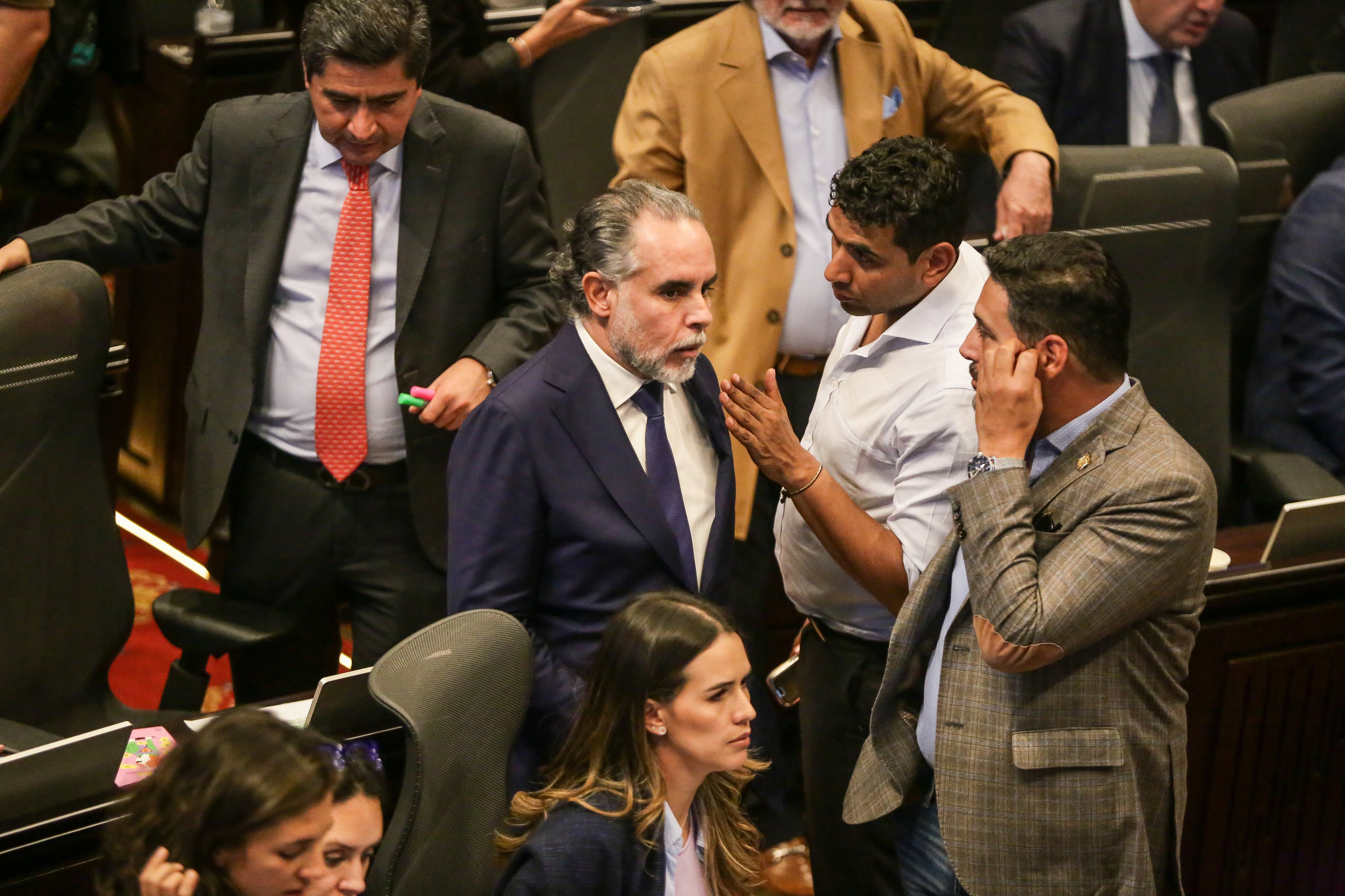 Al congreso de la República asiste Armando Benedetti, designado como nuevo Ministro de Interior.