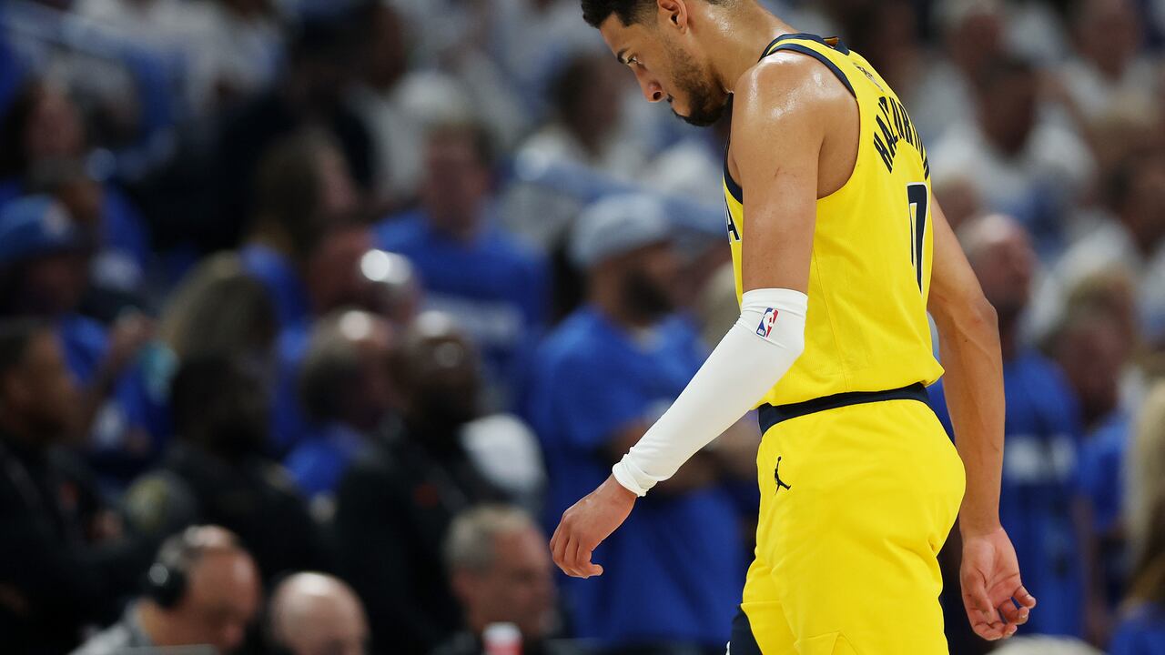 Tyrese Haliburton, el base de los Indiana Pacers es duda para el sexto partido de la Final de la NBA.