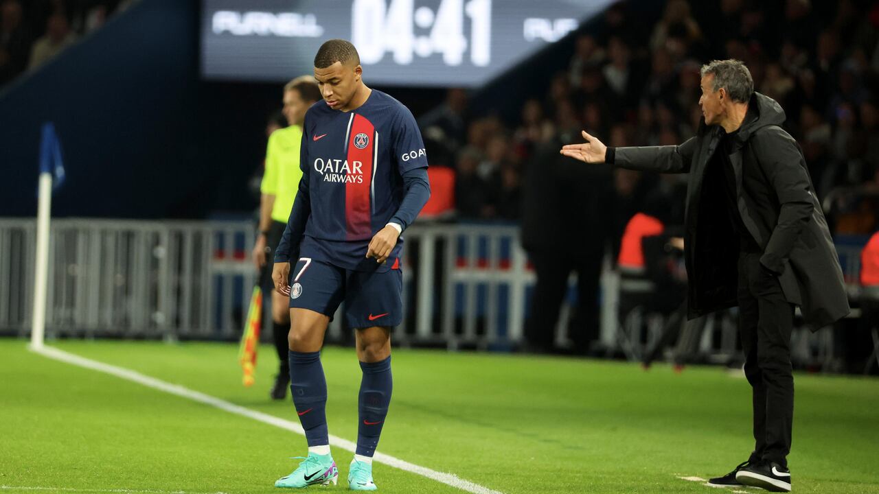 Luis Enrique habla del futuro de Mbappé.