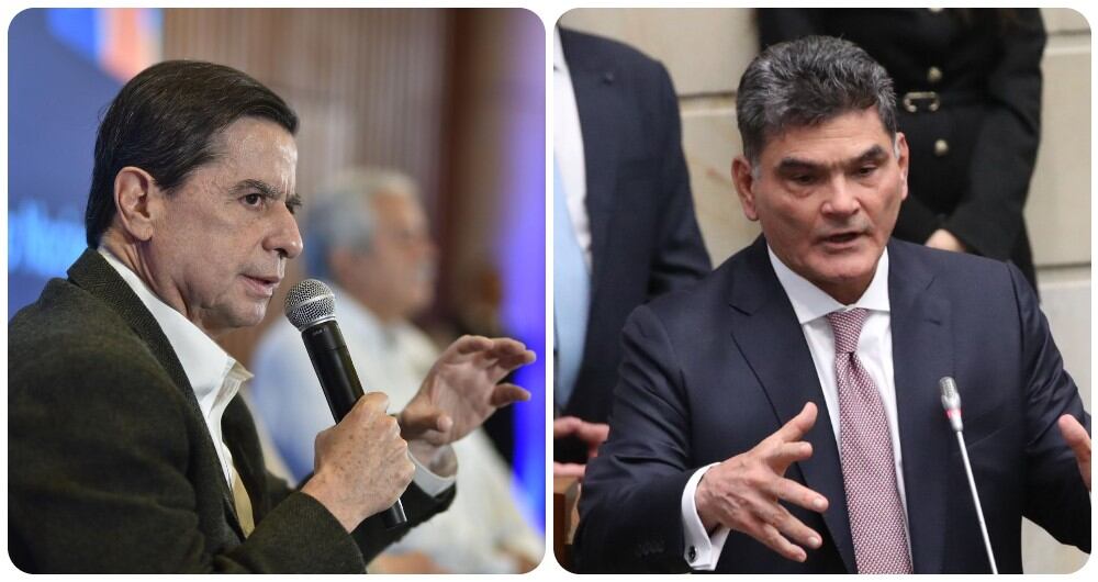 Juan Fernando Cristo y Gregorio Eljach.