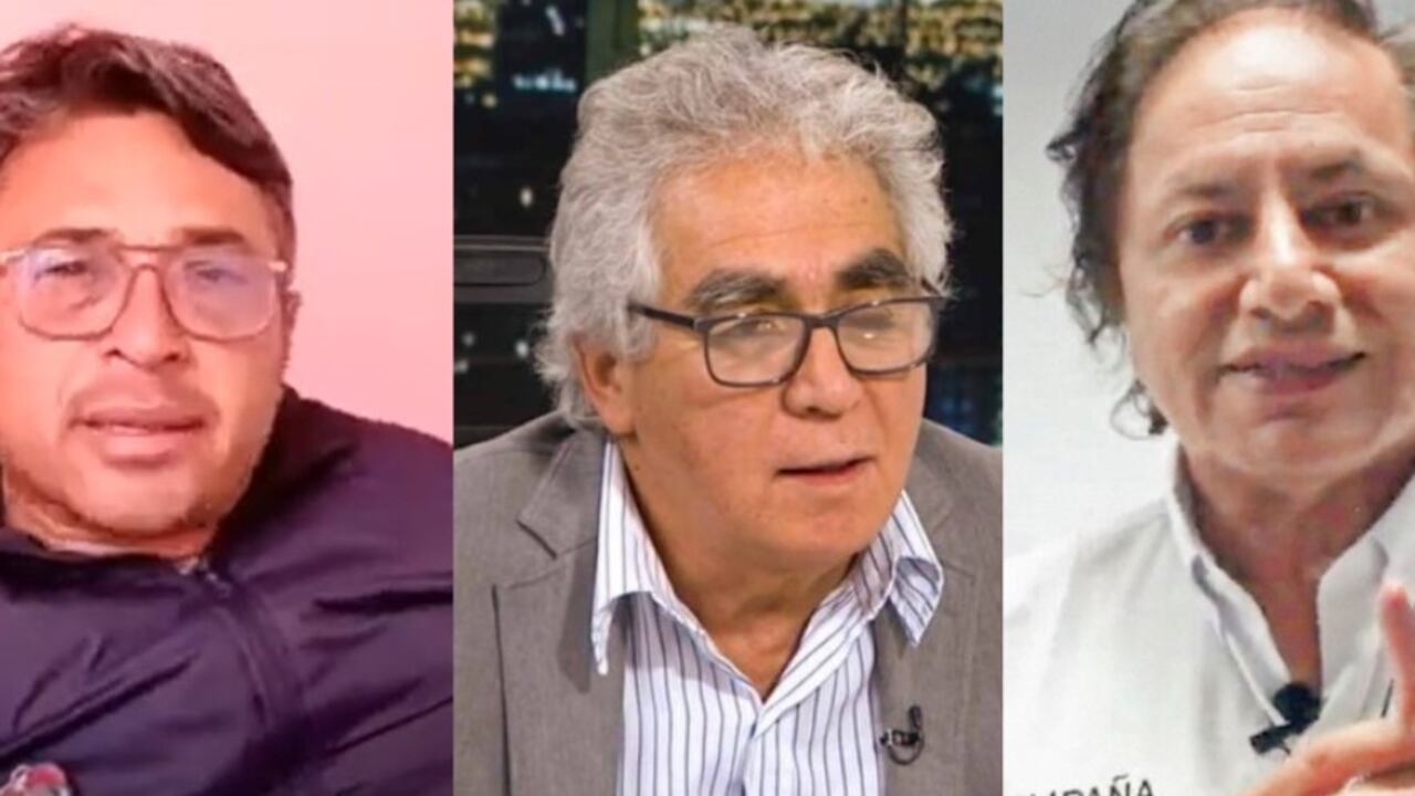 Pedro Niño, Augusto Rodríguez y Juan Fernando Petro.