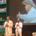 Daniel Samper Pizano y Hugo Candelario González rindieron homenaje a Adolfo Pacheco, artista san jacintero.