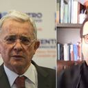 Carlos Andrés Guzmán y Álvaro Uribe