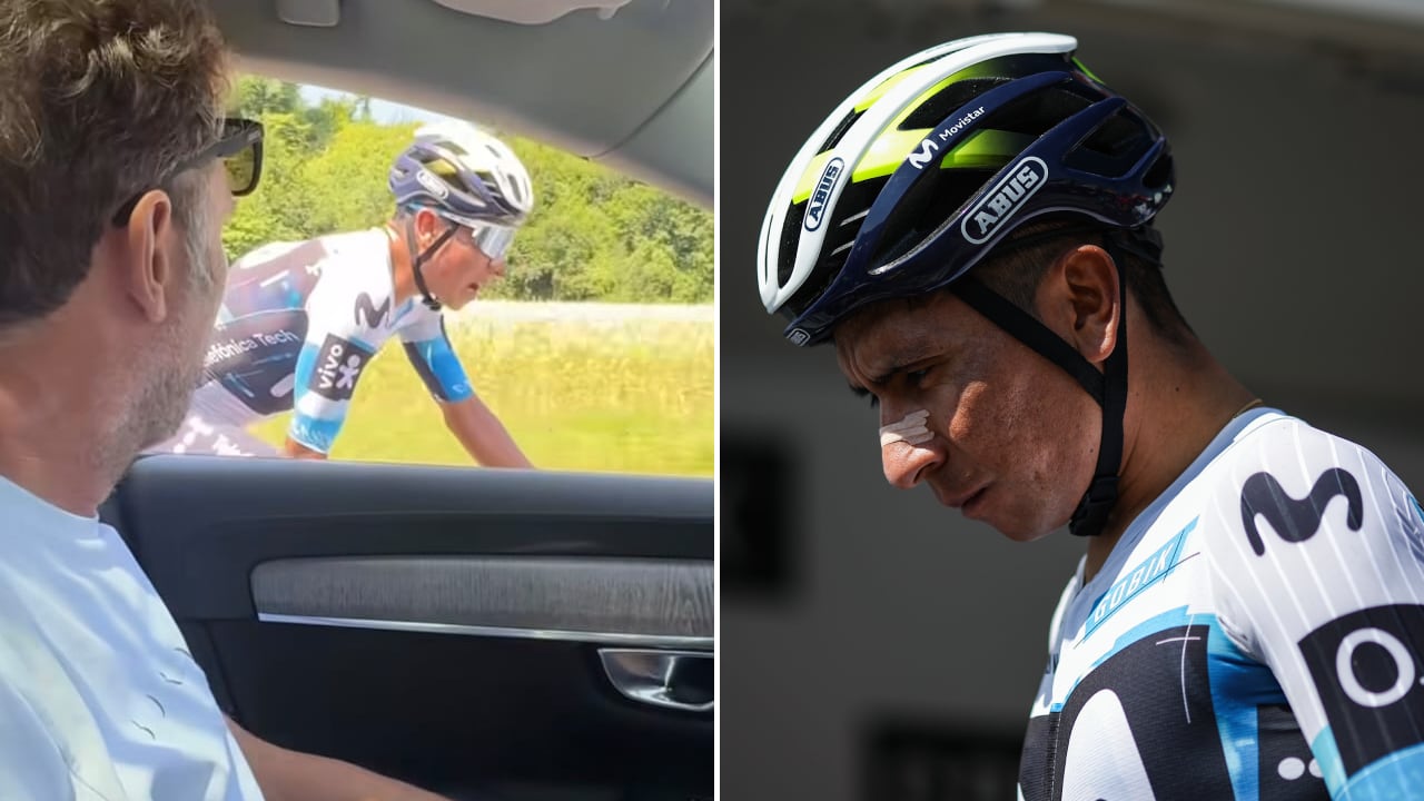Nairo Quintana pasó las duras y las maduras en la etapa 3 del Tour de Suiza.