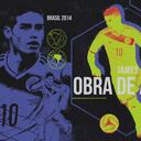 El gol de James Rodríguez como una obra de arte es parte de los contenidos que ofrece FIFA+