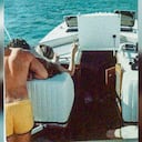 Carlos Lehder manejaba sus propios yates y lanchas en una isla de su propiedad en Bahamas.