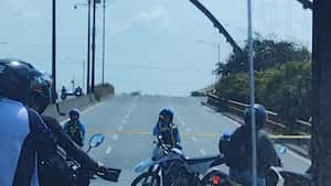 Bloqueos en Medellín.