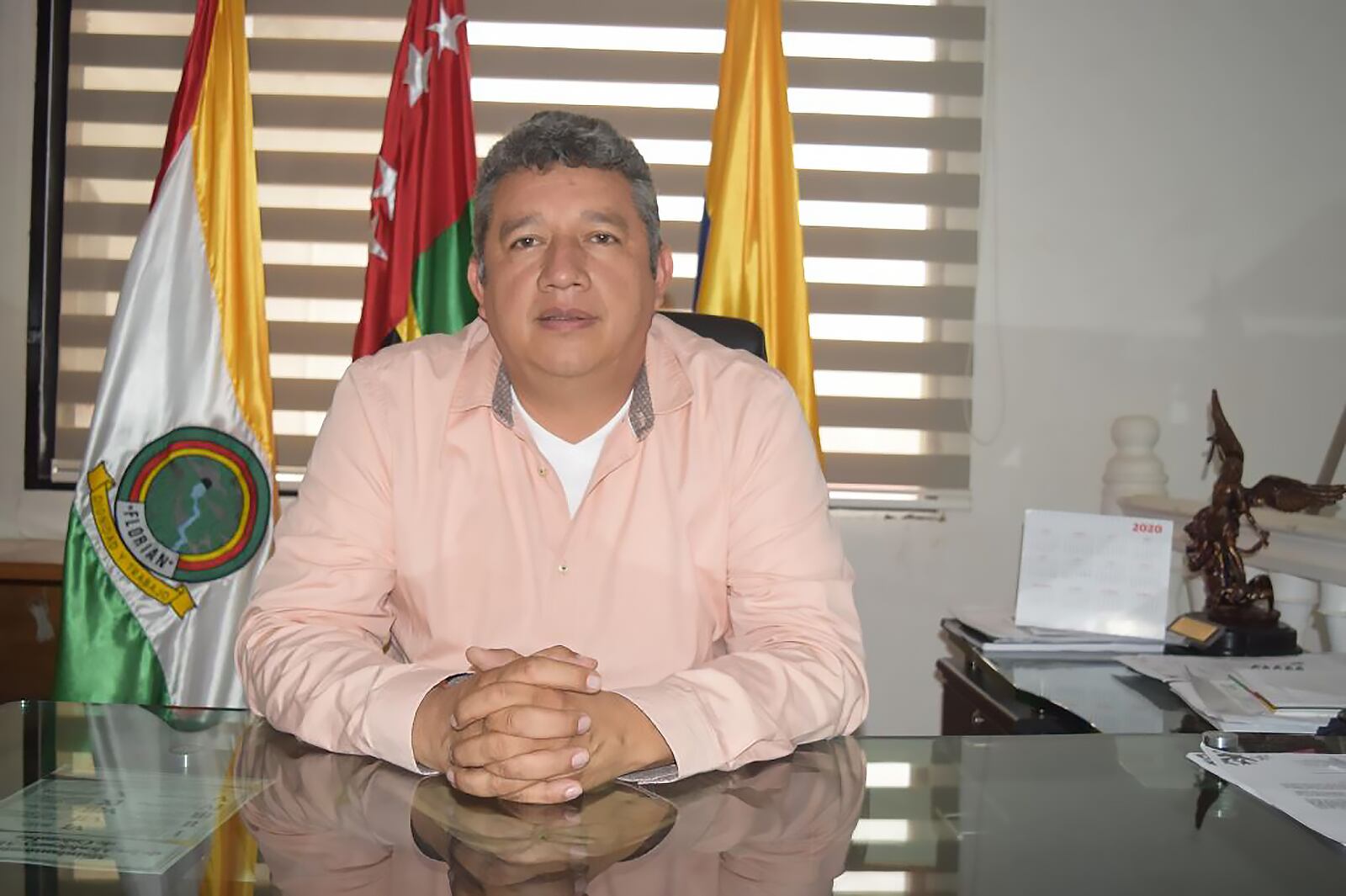 Luis Humberto Zárate Castillo, alcalde de Florián.