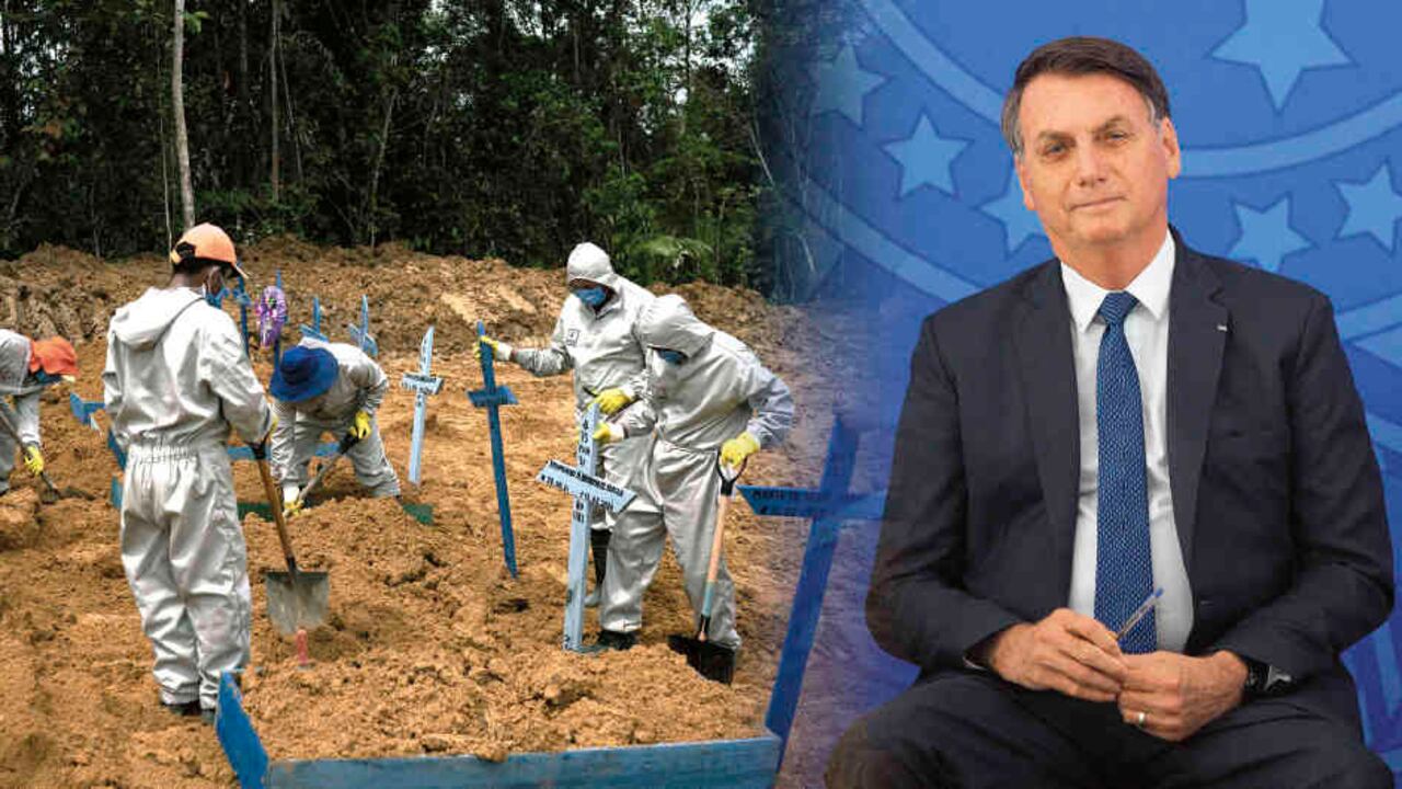 Sin haber llegado al pico de la pandemia, Brasil ya es uno de los cinco países con más muertos por coronavirus en el mundo. La cifra ya ronda los 15.000 y se cree que hay un subregistro elevado. El manejo de la pandemia ha significado un duro golpe para la imagen de Bolsonaro, que se empeña en ignorar lo que ocurre.