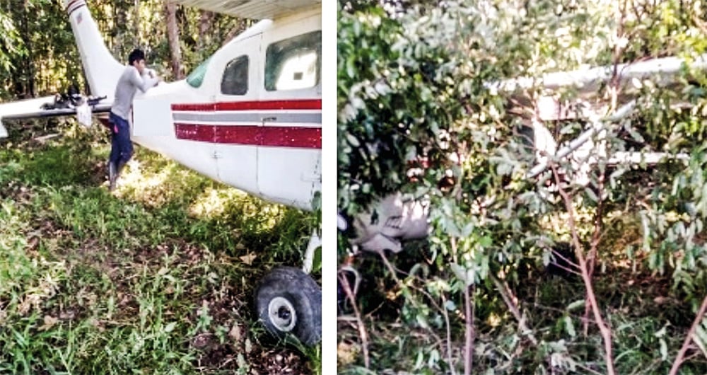 Avioneta tipo Cessna para transportar a los disidentes y a la cocaína en Venezuela. 
