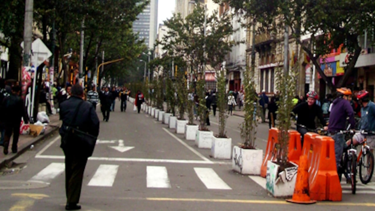 La peatonalización del tramo de la Séptima fue un hecho el 25 de febrero, ahora se espera que la medida se extienda hasta la Plaza de Bolívar.