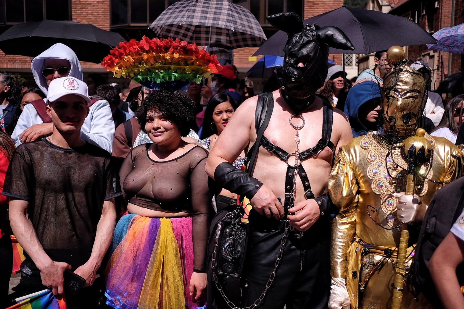 marcha LGTBIQ+ en Bogotá