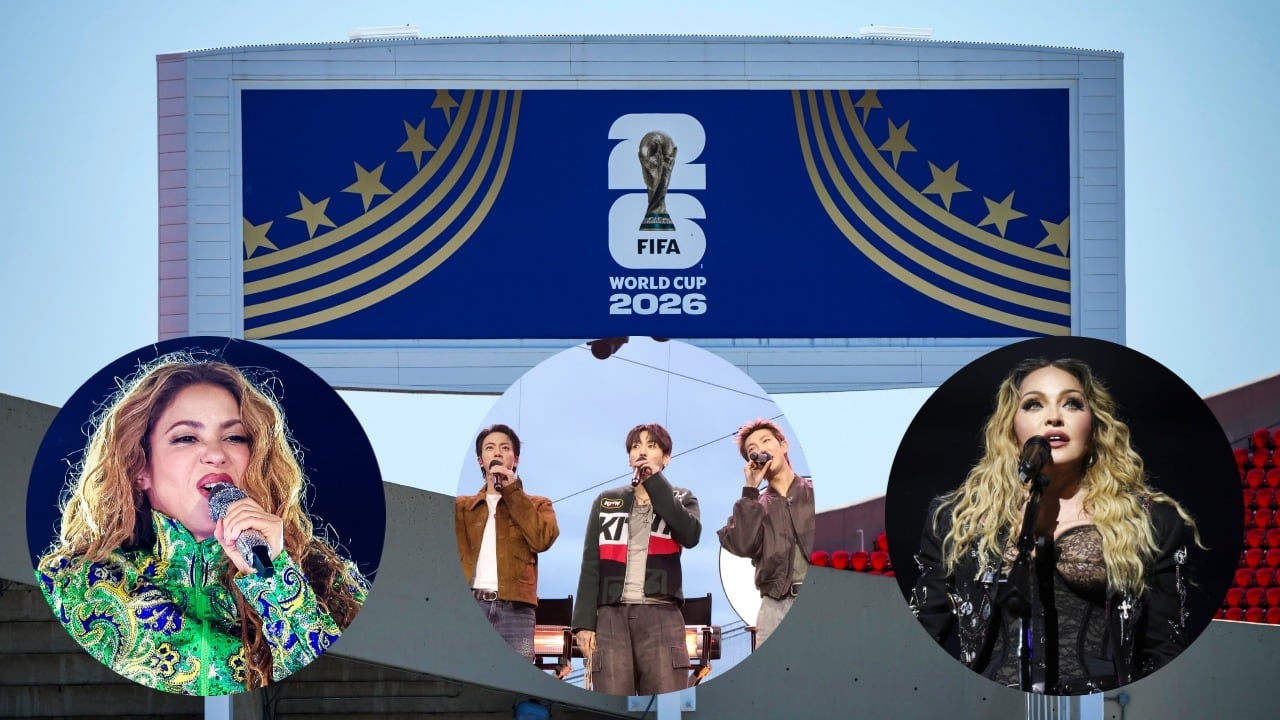 Shakira, Madonna y BTS en el Mundial 2026