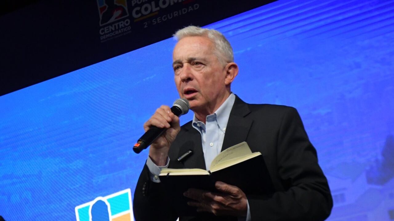 Álvaro Uribe, foro Centro Democrático, 30 de noviembre de 2024.