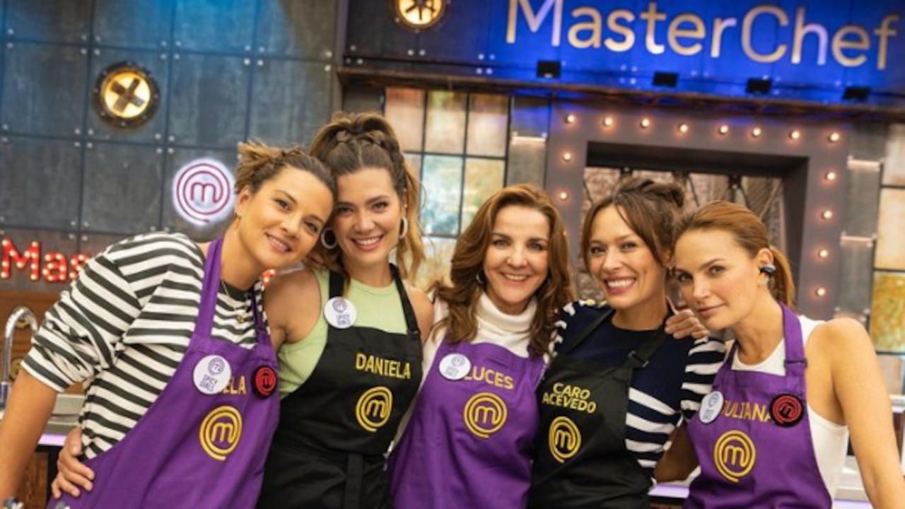 Luces Velásquez y sus compaleras de competencia en MasterChef.