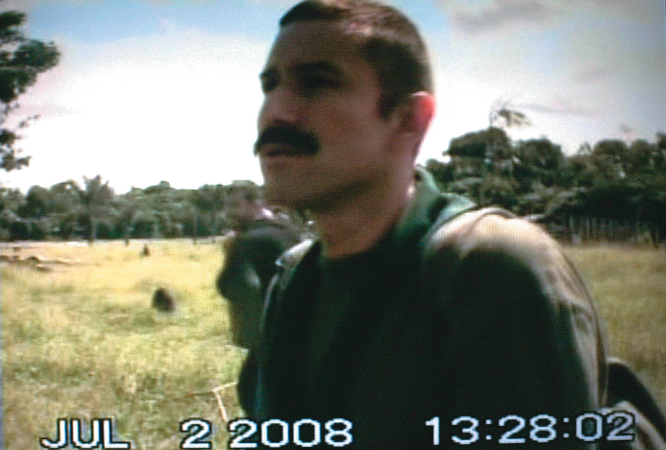 El coronel Raimundo Malagón, teniente cuando se conocieron sus imágenes en la Operación Jaque del 2 de julio de 2018