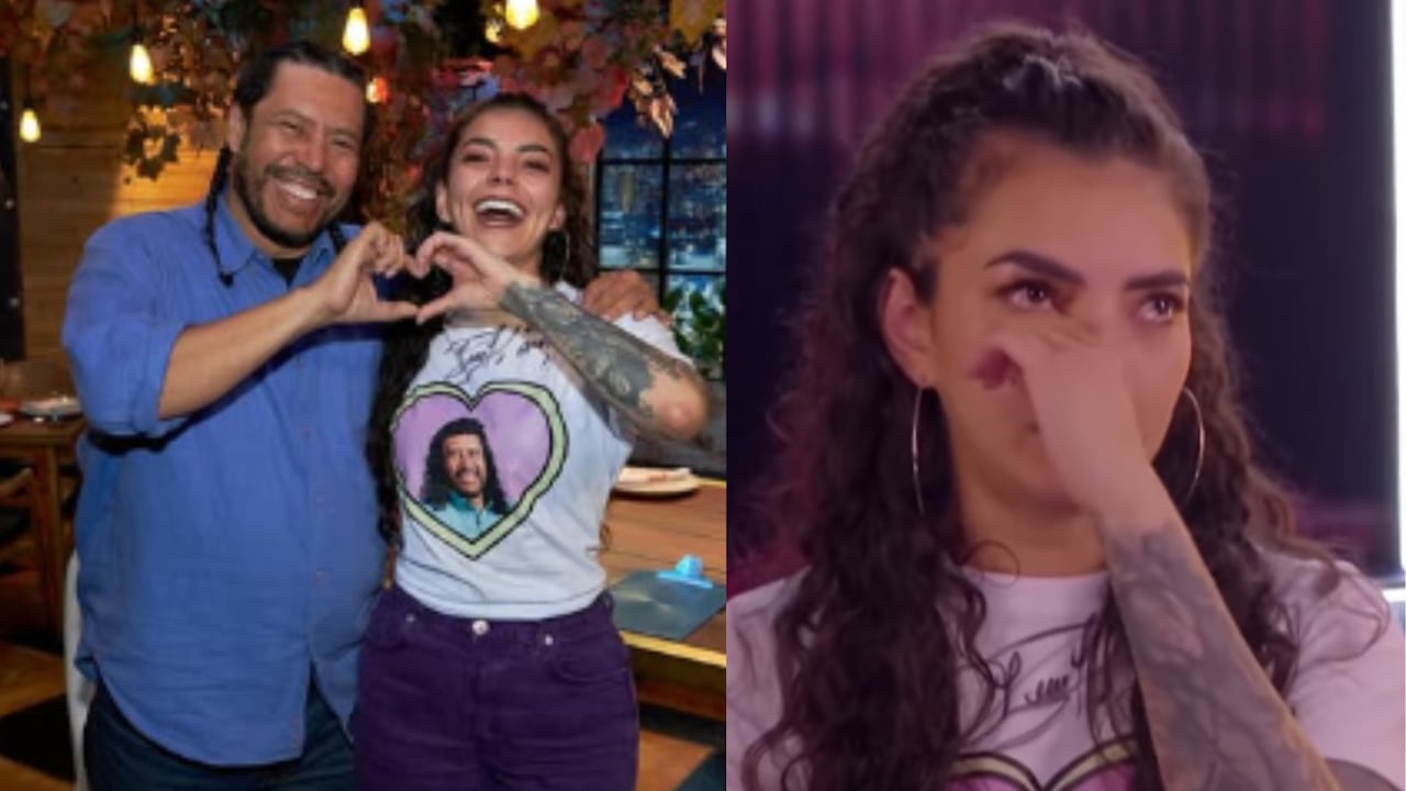 Valentina Taguado se quebró por la eliminación de Rene Higuita en MasterChef Celebrity.