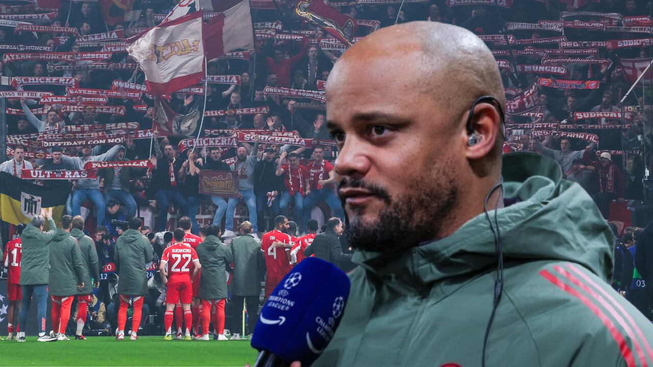 Bayern Múnich está a cargo del entrenador belga, Vincent Kompany