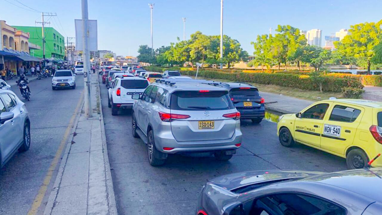 Movilidad en Cartagena - sector Puerto Duro en el Centro Histórico