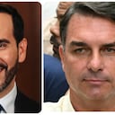 Abelardo De La Espriella y Flávio Bolsonaro