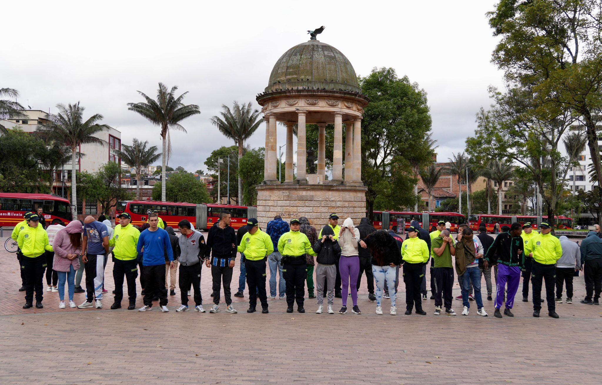 Captura banda de narcotráfico en Bogotá