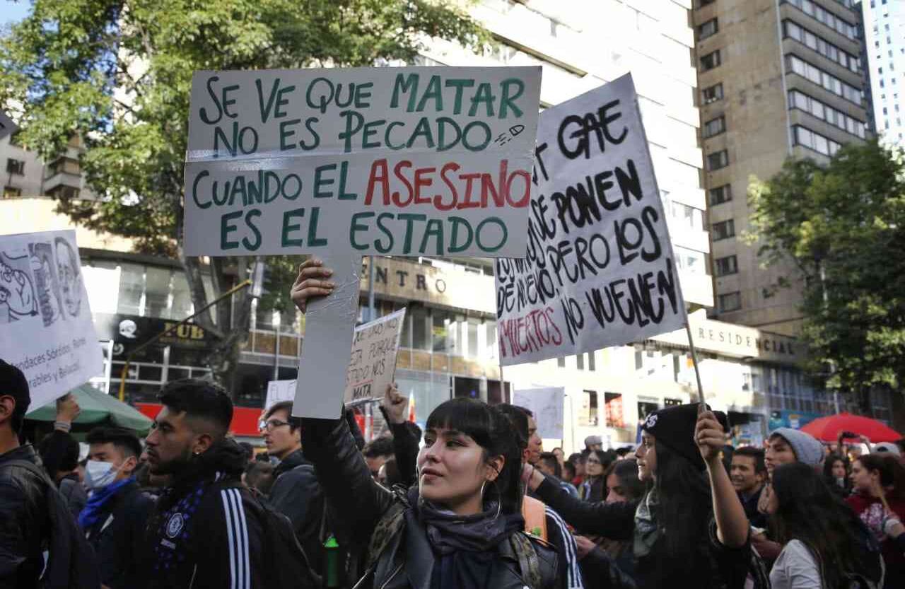 Calle 19 con 4, lugar donde Dilan Cruz fue herido - Foto: Guillermo Torres Reina/ Semana