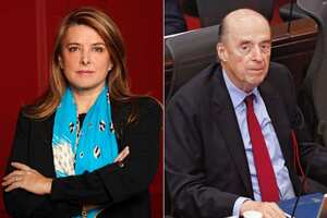 Juana Carolina Londoño y Álvaro Leyva.