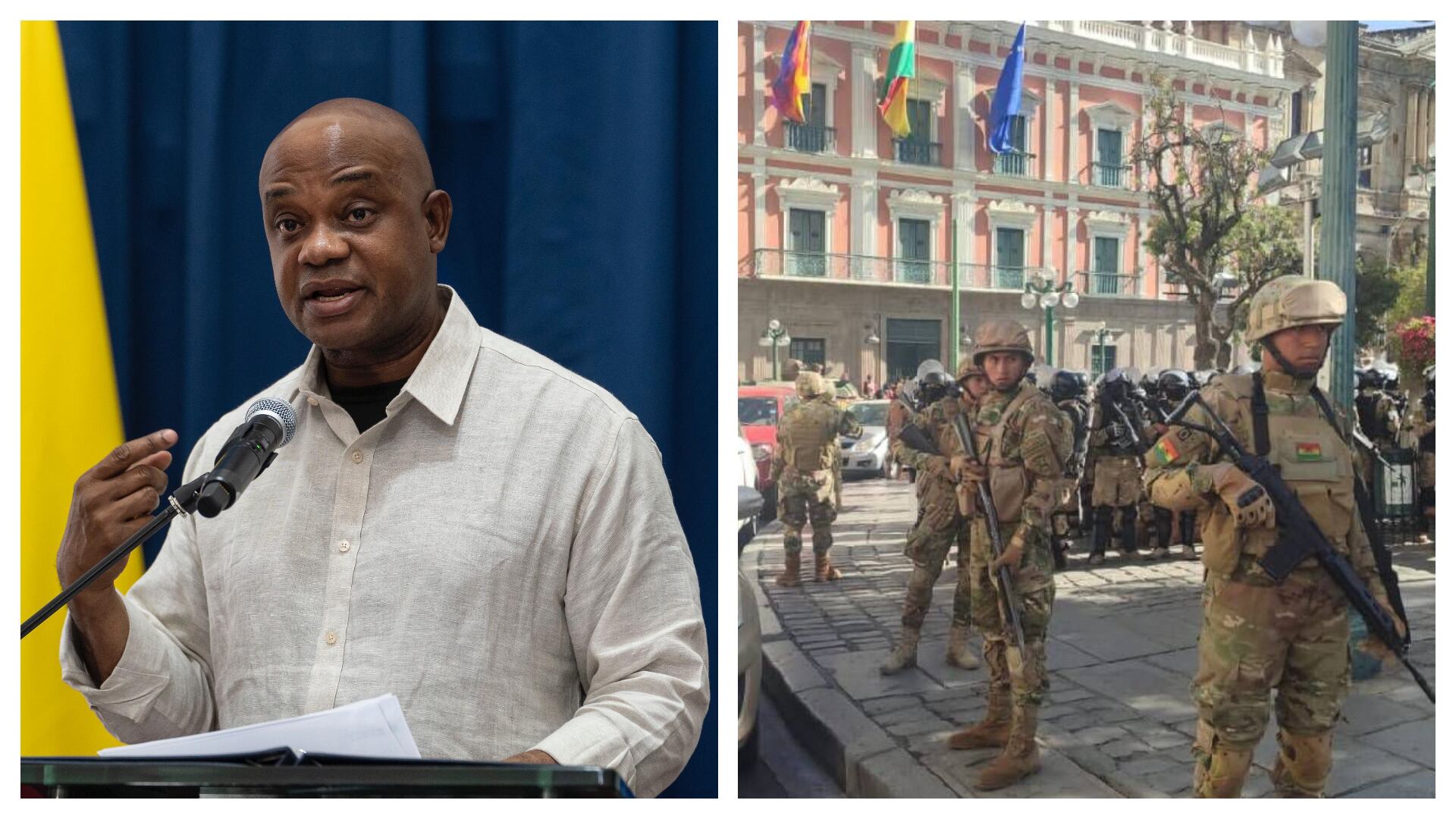 La Cancillería de Luis Gilberto Murillo se refirió a la situación de Bolivia.