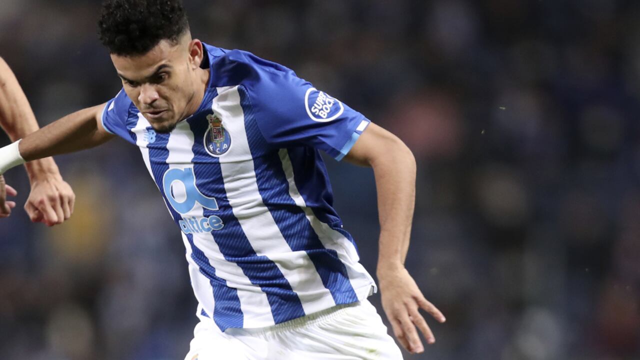 Luis Díaz fue titular con el Porto en la eliminación de la Champions frente al Atlético de Madrid