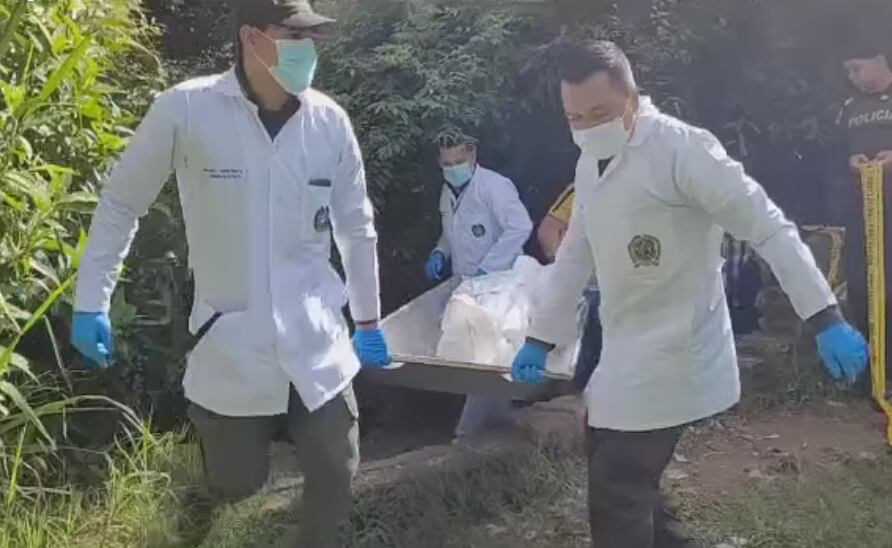 Cuerpo hallado en el barrio Campohermoso de Bucaramanga.