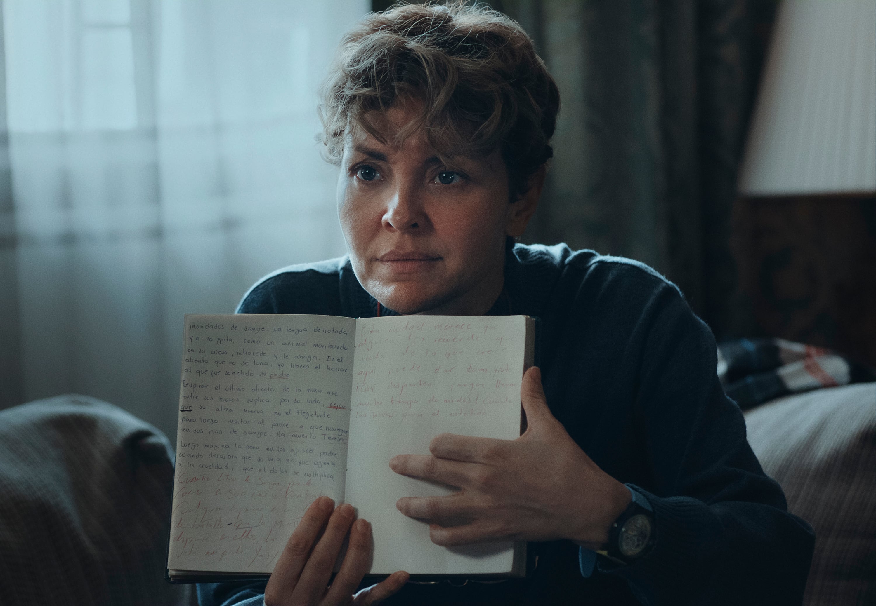 Estado de Fuga. Carolina Gómez como Indira en Estado de Fuga. Cr. Cortesía de Netflix / Netflix © 2025