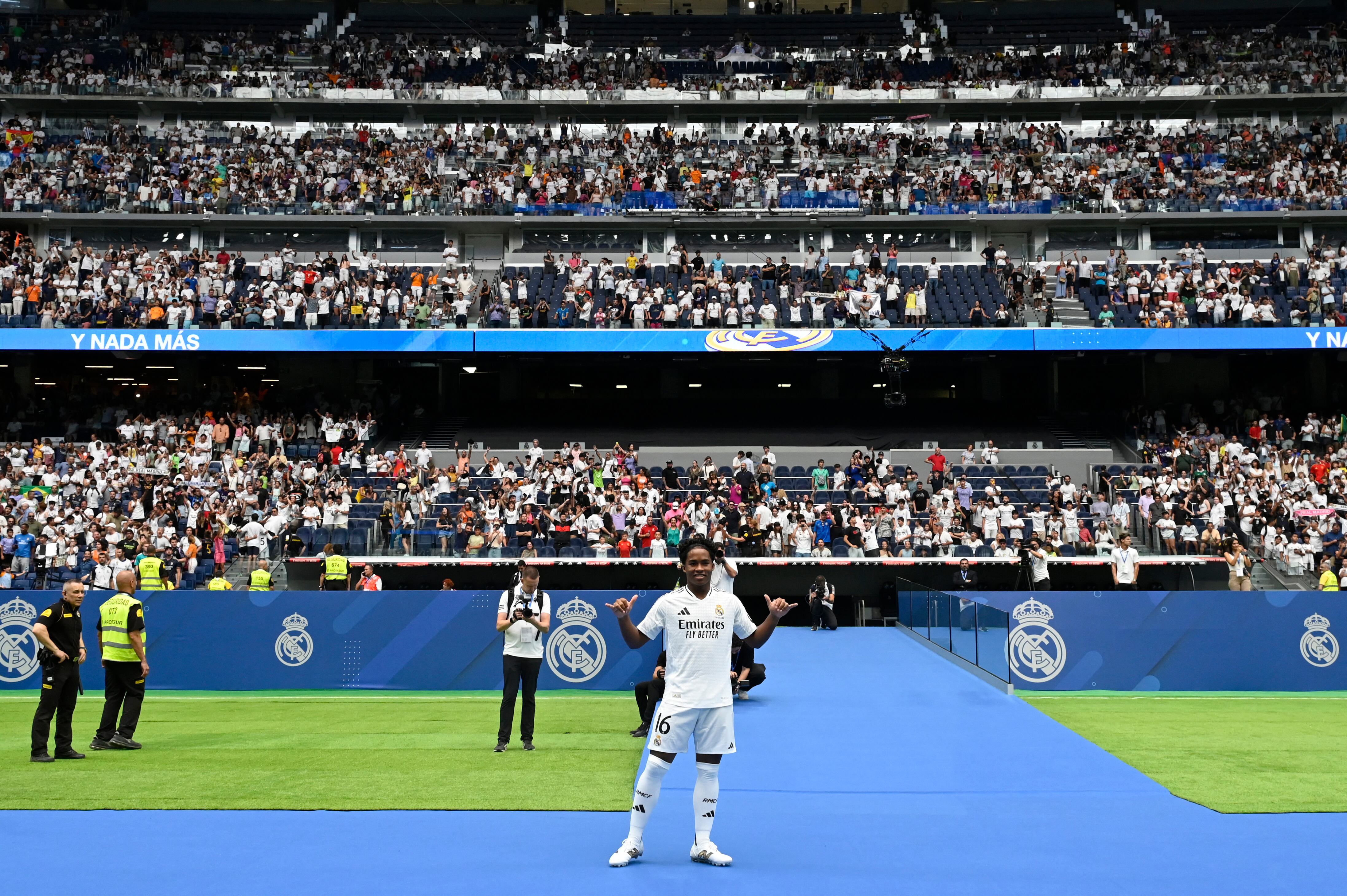 Endrick es presentado como nuevo jugador del Real Madrid