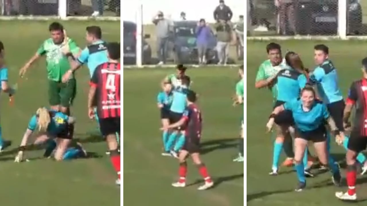 Repudiable hecho contra una mujer en el fútbol argentino