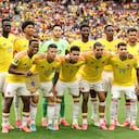 Nómina que usó la Selección Colombia el día de la eliminación del Mundial 2026.