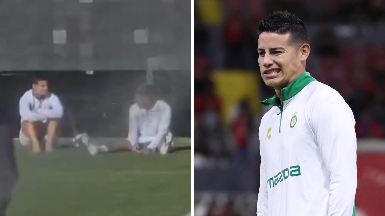 James Rodríguez trabajó diferenciado en el Club León