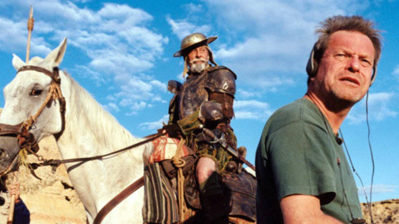 Terry Gilliam, fotograma de 'Lost in La Mancha' (2002).