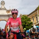 Juan Pedro López es líder del Giro de Italia desde la etapa 4 en el Monte Etna