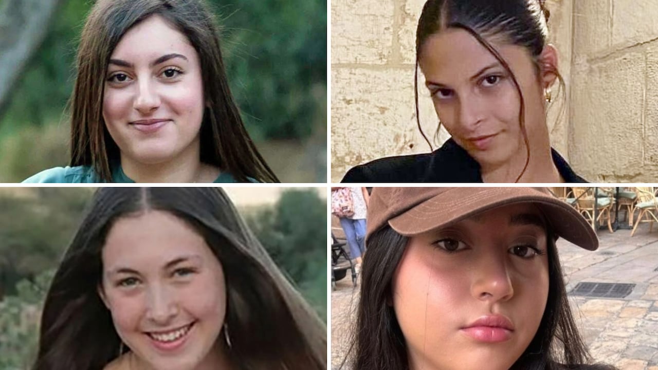 Se ha notificado a las familias de los rehenes Karina Ariev, Daniella Gilboa, Naama Levy y Liri Albag que se espera que Hamás los libere mañana.