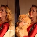 La modelo habló de la muerte luego de perder a su gato.