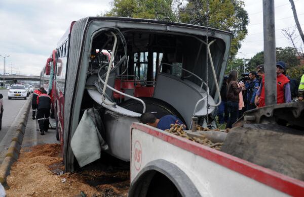 La mayoría de los heridos presentaron traumas en diferentes partes del cuerpo y su remisión obedeció para descartar lesiones mayores.