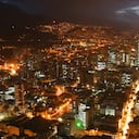 Panoramica Bogotá nocturna