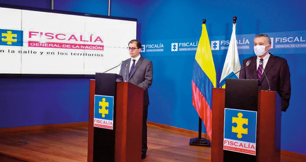 Después de ocho meses frenado, el viernes el embajador Philip Goldberg y el fiscal general Francisco Barbosa formalizaron un convenio a fin de crear un grupo para perseguir fugitivos estadounidenses en Colombia.