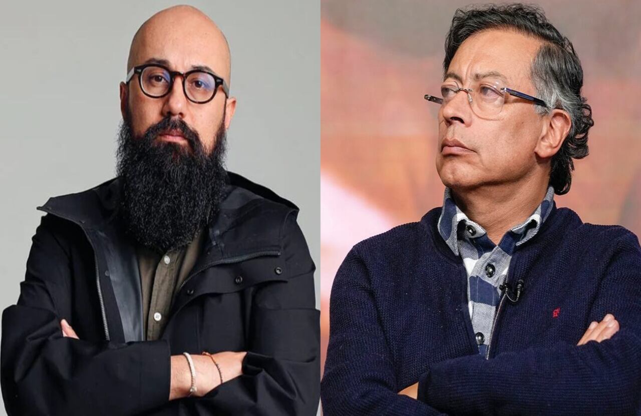 Carlos Carrillo y Gustavo Petro.