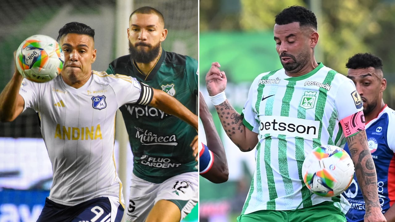 Millonarios y Nacional cayeron el domingo