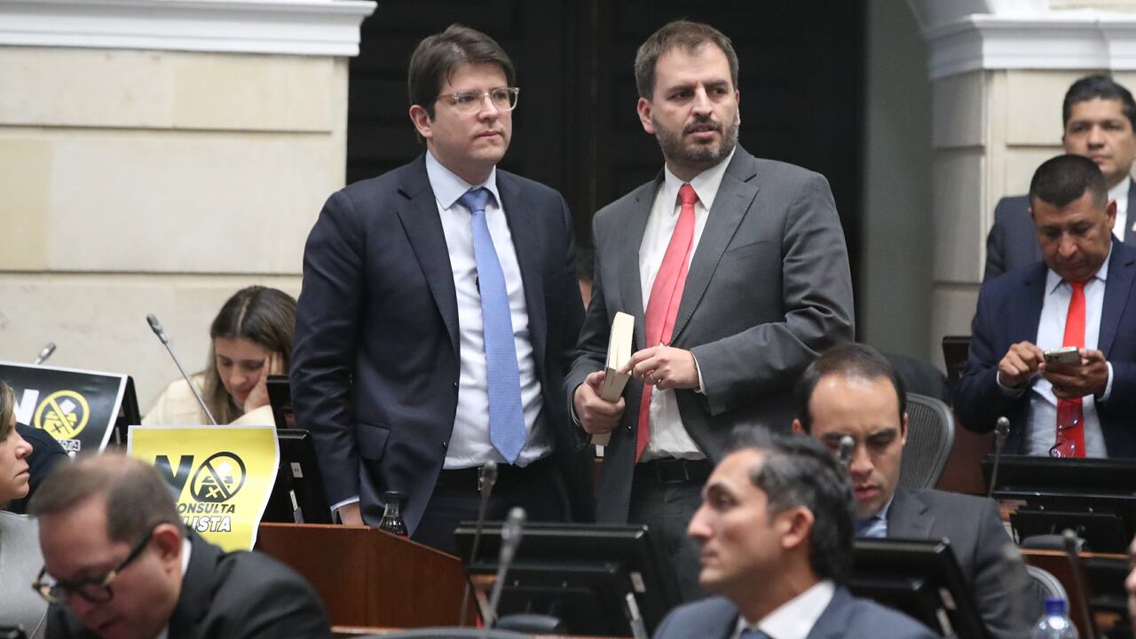 Miguel Uribe y Andrés Forero