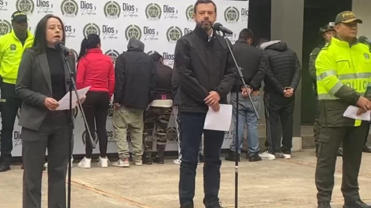 Fiscalía y Policía logran importante operativo contra temida banda en el sur de Bogotá