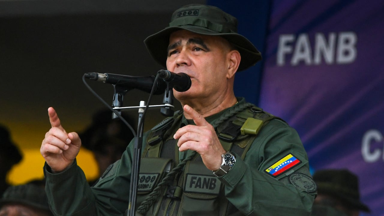 El ministro de Defensa de Venezuela, Vladimir Padrino López.