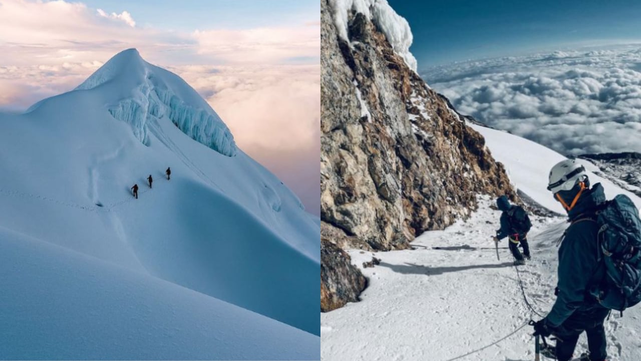 El volcán más alto de Colombia